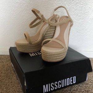 Missguided Jute Wedges
